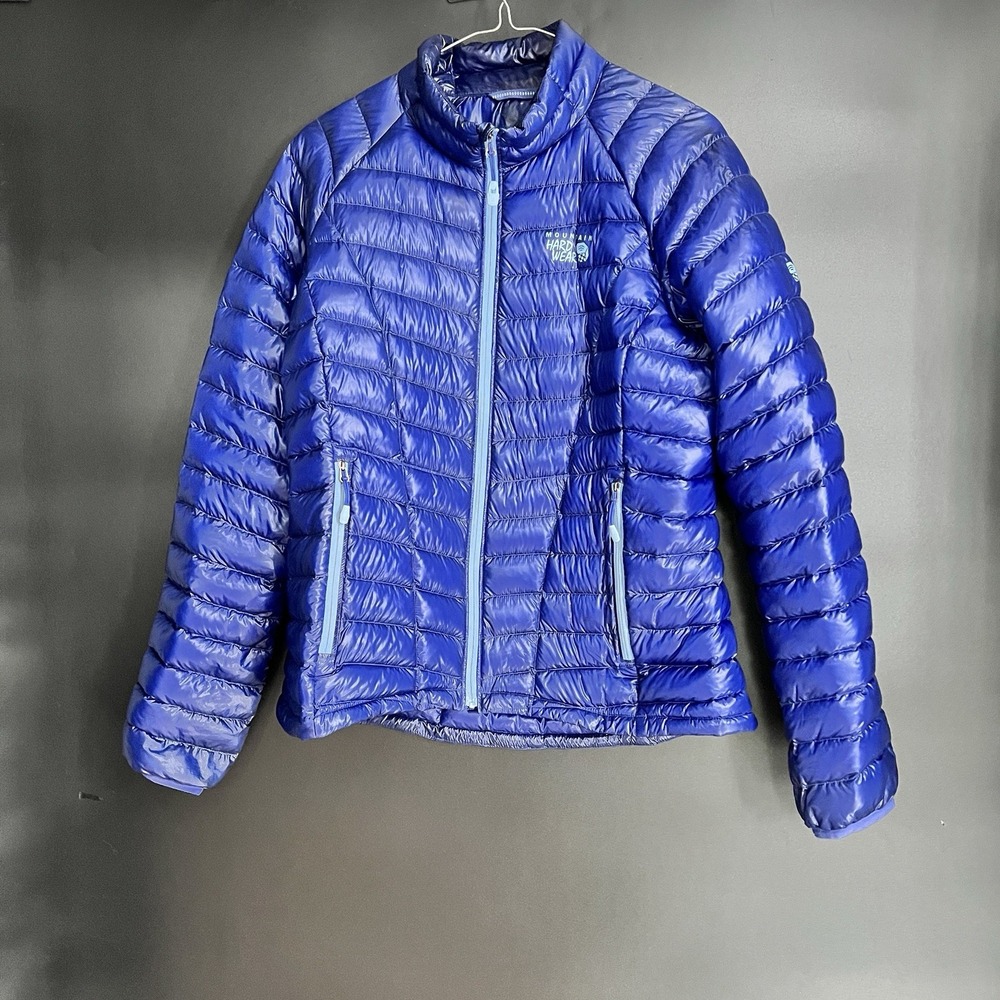 Mountain Hardwear Ghost Whisperer Ultralight Down Puffer Jacket Purple Women Med